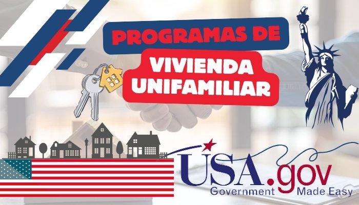 Programas de Vivienda Unifamiliar del USDA